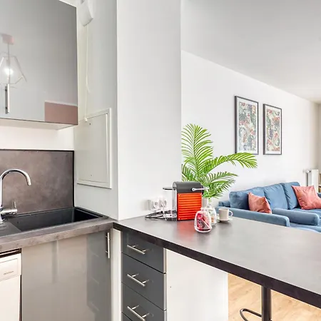 公寓 Serenity - 64m2, Terrace, Balcony, Parking 马西