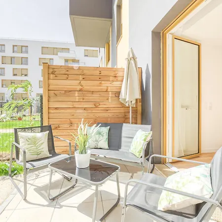 公寓 Serenity - 64m2, Terrace, Balcony, Parking 马西